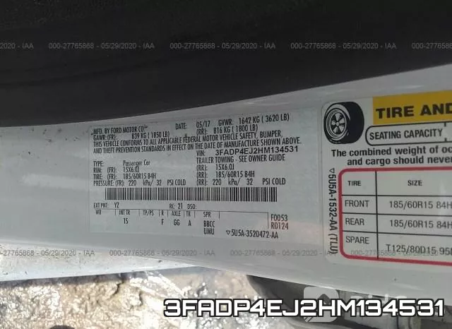 3FADP4EJ2HM134531