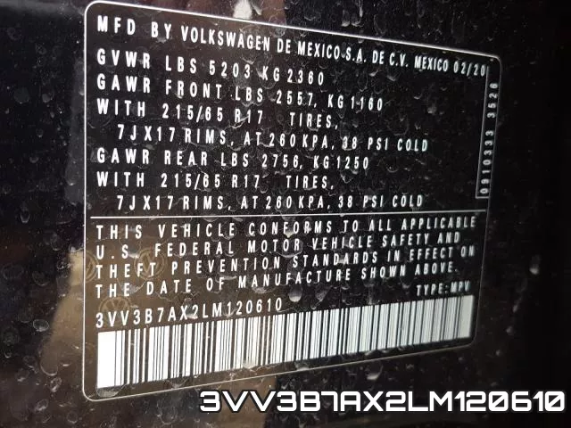 3VV3B7AX2LM120610