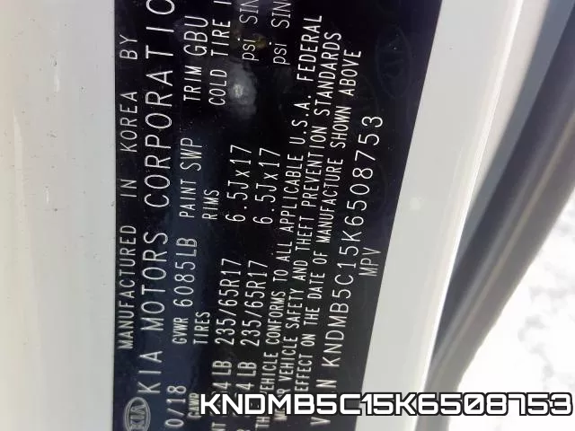 KNDMB5C15K6508753