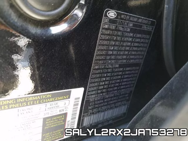 SALYL2RX2JA753278
