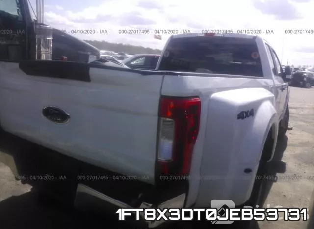 1FT8X3DT0JEB53731