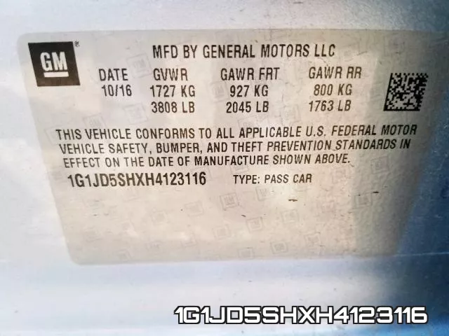 1G1JD5SHXH4123116