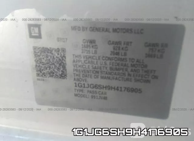 1G1JG6SH9H4176905