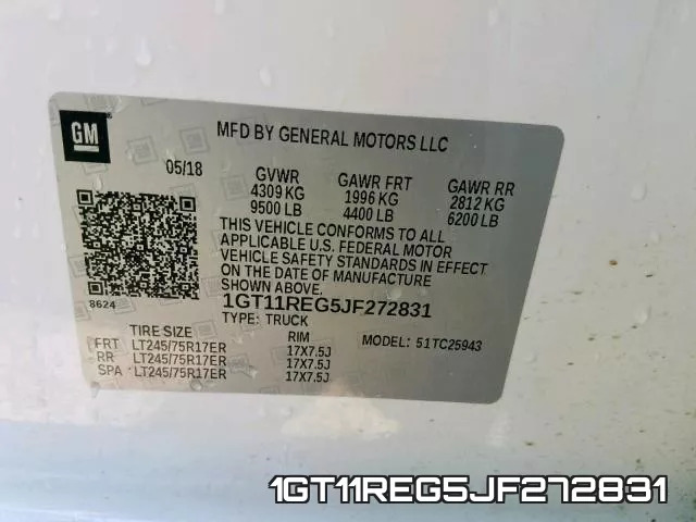 1GT11REG5JF272831