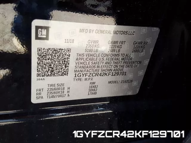1GYFZCR42KF129701