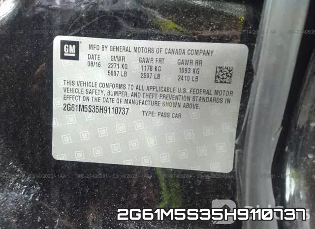2G61M5S35H9110737
