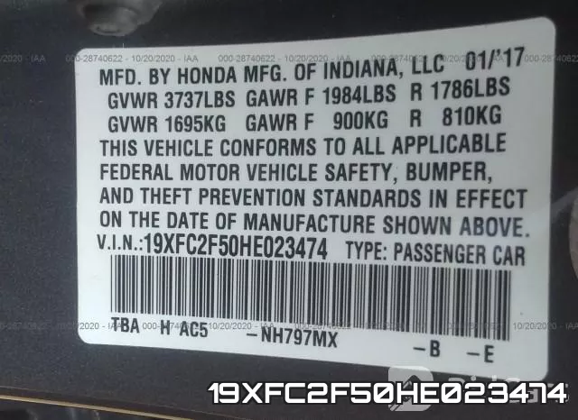 19XFC2F50HE023474