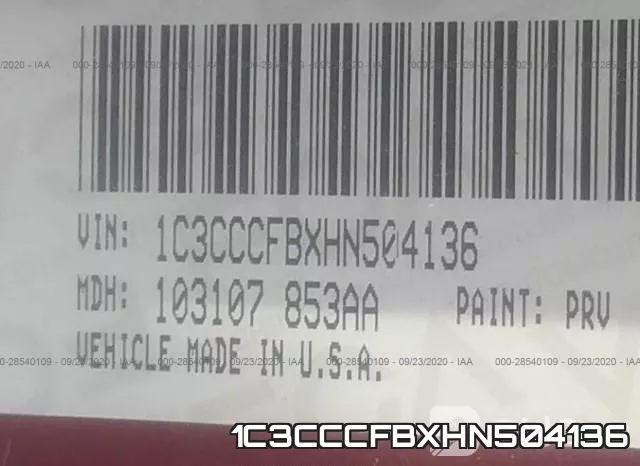1C3CCCFBXHN504136