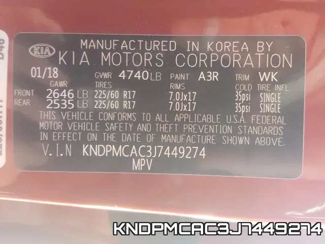 KNDPMCAC3J7449274