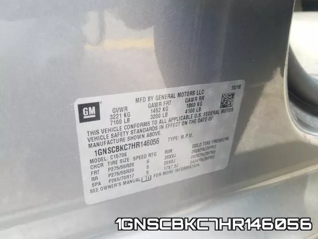 1GNSCBKC7HR146056