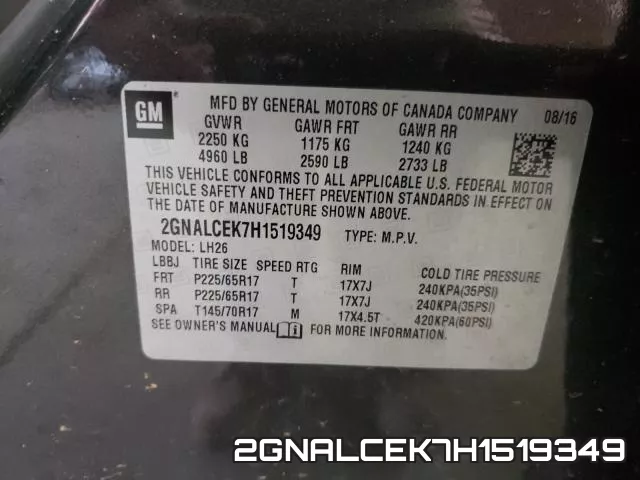 2GNALCEK7H1519349