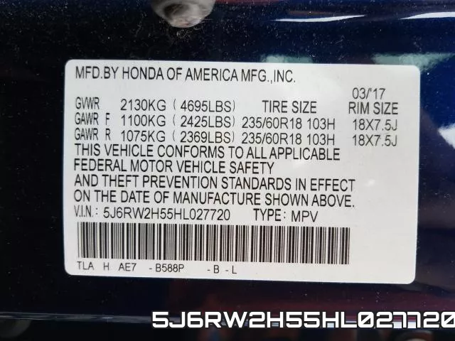 5J6RW2H55HL027720
