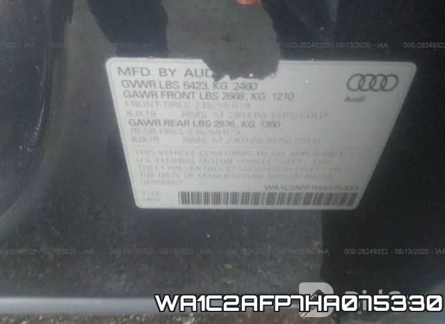 WA1C2AFP7HA075330