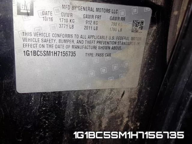 1G1BC5SM1H7156735