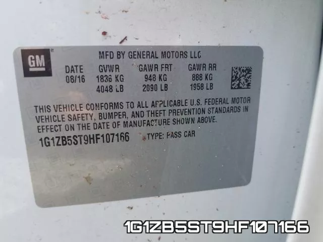 1G1ZB5ST9HF107166