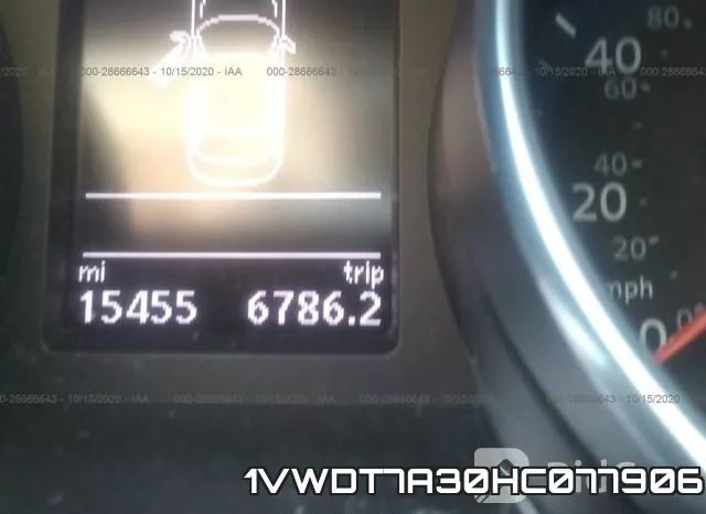 1VWDT7A30HC077906