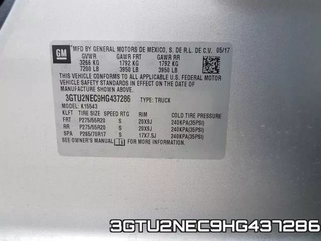 3GTU2NEC9HG437286
