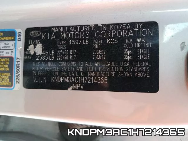 KNDPM3AC1H7214365