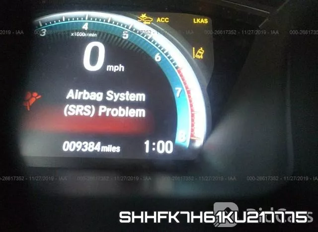 SHHFK7H61KU217775