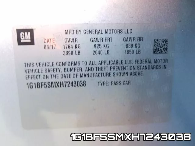 1G1BF5SMXH7243038
