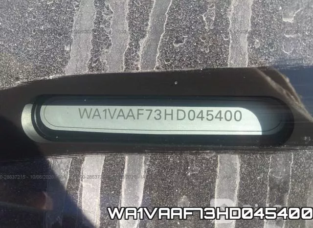 WA1VAAF73HD045400