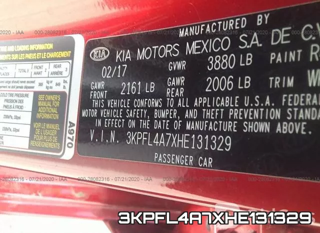3KPFL4A7XHE131329