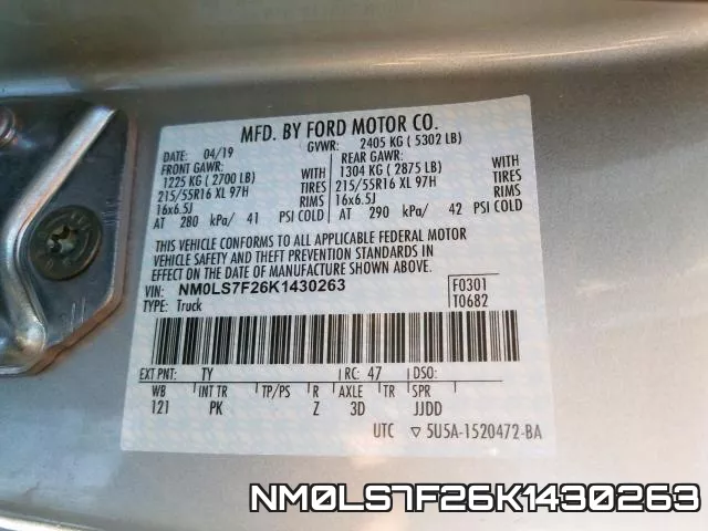 NM0LS7F26K1430263