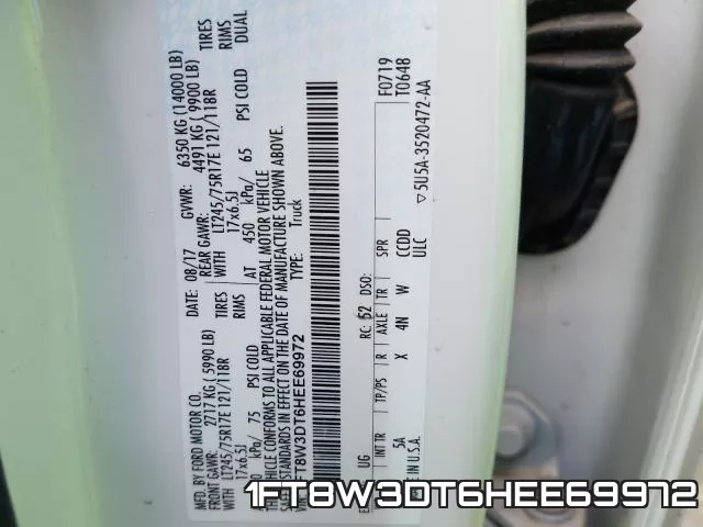 1FT8W3DT6HEE69972