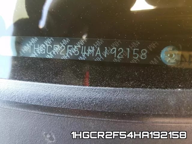 1HGCR2F54HA192158