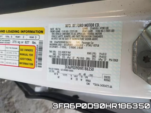 3FA6P0D90HR186350