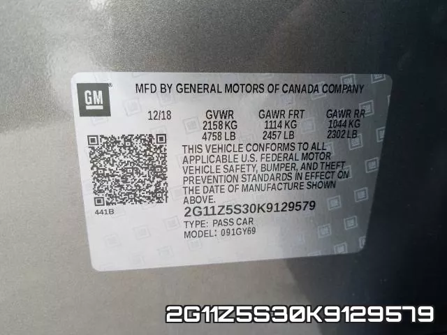 2G11Z5S30K9129579