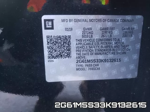 2G61M5S33K9132615
