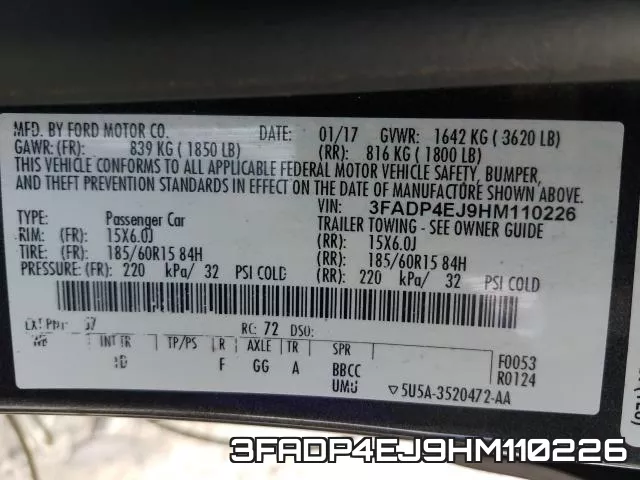 3FADP4EJ9HM110226