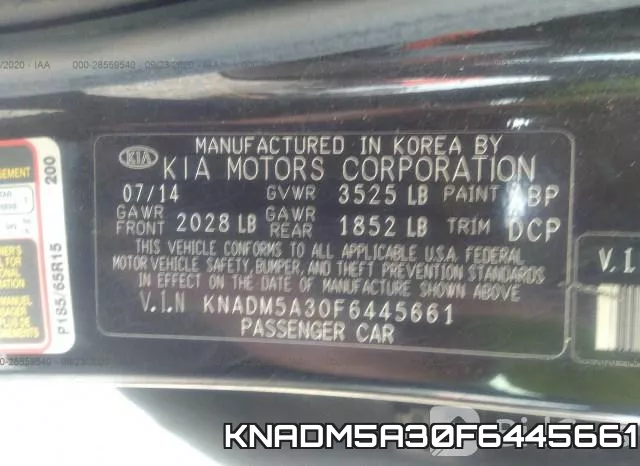 KNADM5A30F6445661