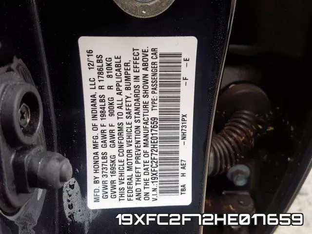 19XFC2F72HE017659
