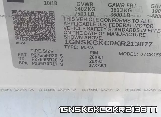 1GNSKGKC0KR213877
