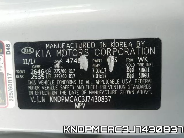 KNDPMCAC3J7430837