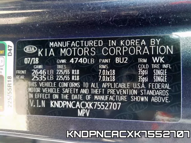 KNDPNCACXK7552707
