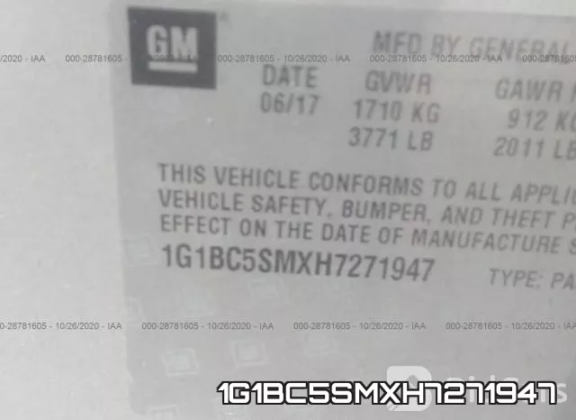 1G1BC5SMXH7271947