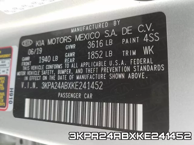 3KPA24ABXKE241452