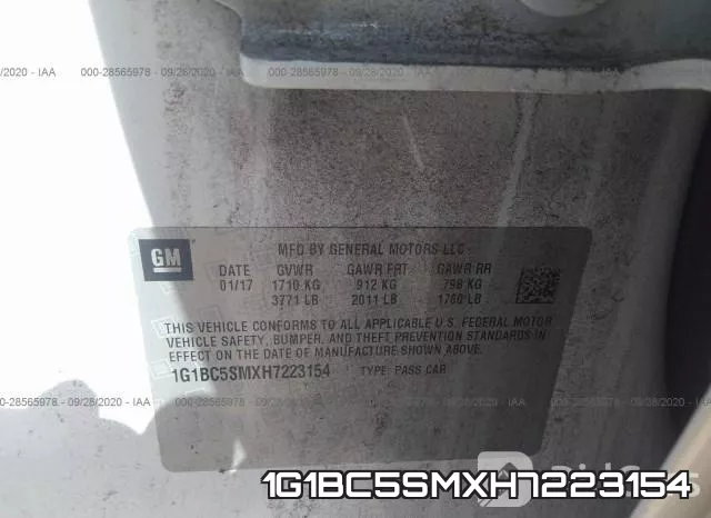 1G1BC5SMXH7223154