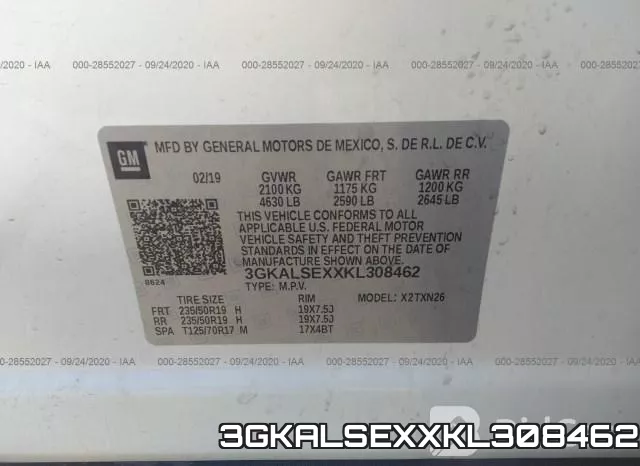 3GKALSEXXKL308462