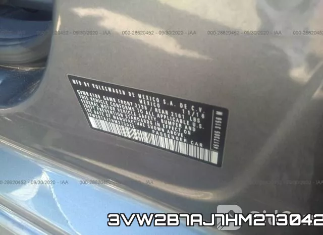 3VW2B7AJ7HM273042