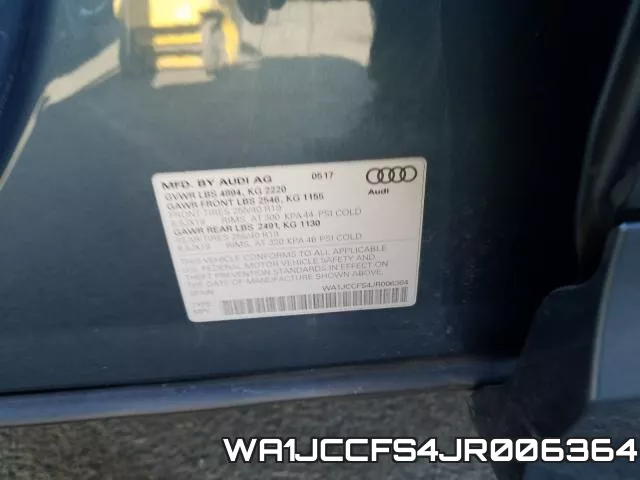 WA1JCCFS4JR006364
