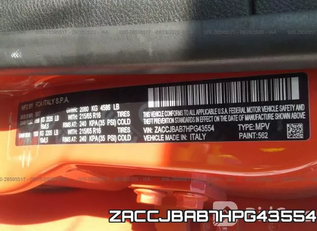 ZACCJBAB7HPG43554