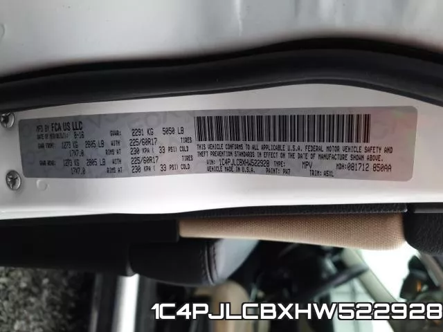 1C4PJLCBXHW522928