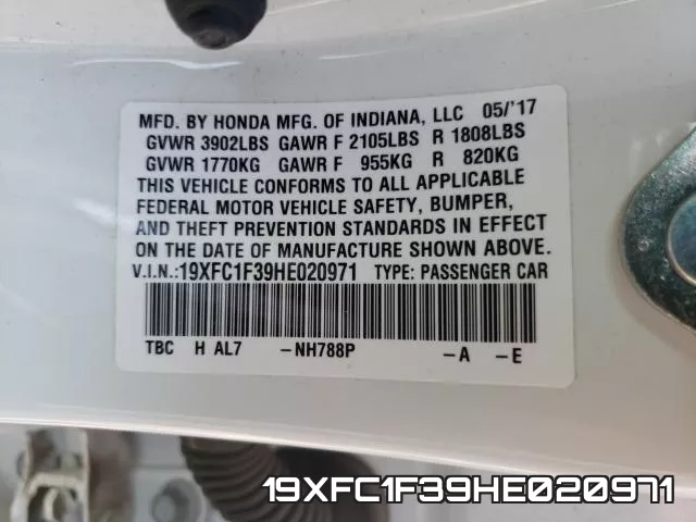 19XFC1F39HE020971