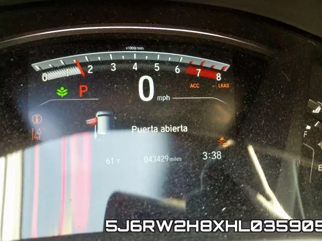 5J6RW2H8XHL035905