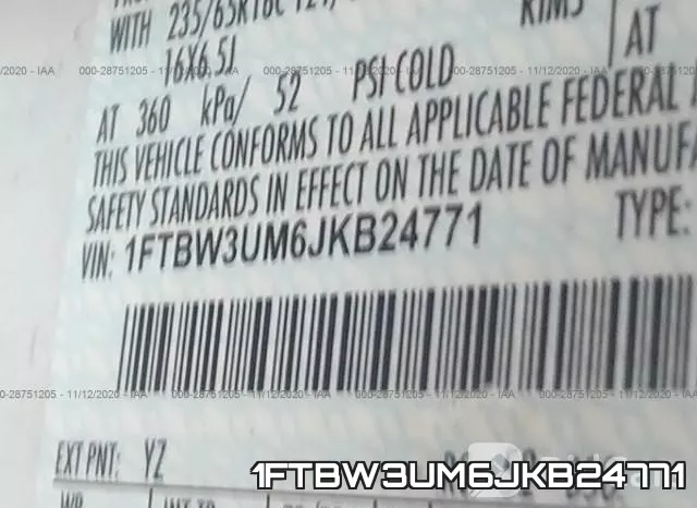1FTBW3UM6JKB24771