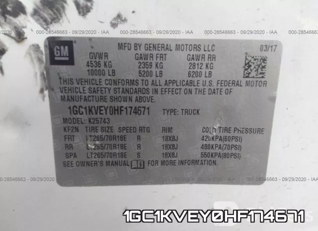 1GC1KVEY0HF174671